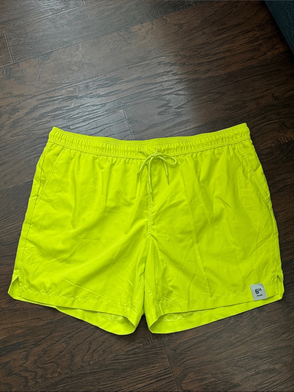 George Neon Yellow Men’s Swim Board Shorts